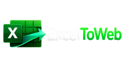 ExcelToWeb